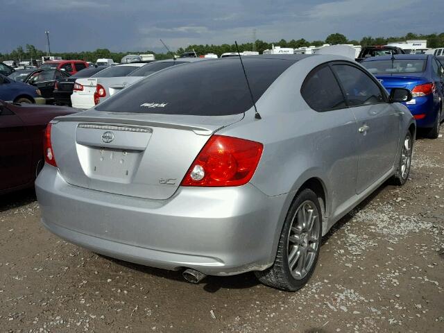 JTKDE177850010304 - 2005 TOYOTA SCION TC 灰色 照片 4
