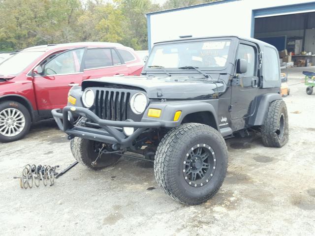 1J4FA39S13P366441 - 2003 JEEP WRANGLER C BLACK photo 2