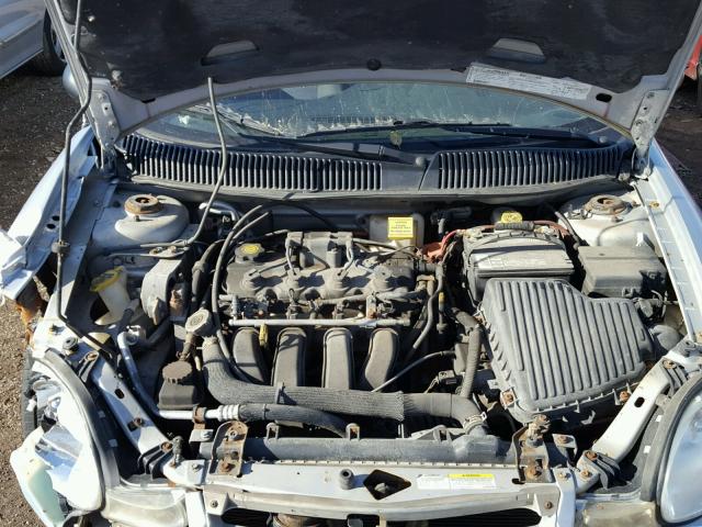 1B3ES46C92D578264 - 2002 DODGE NEON SE SILVER photo 7