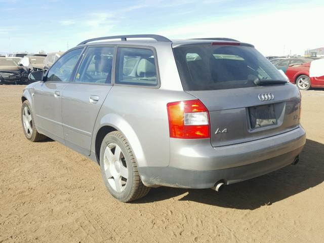 WAUVC68E63A191791 - 2003 AUDI A4 SILVER photo 3