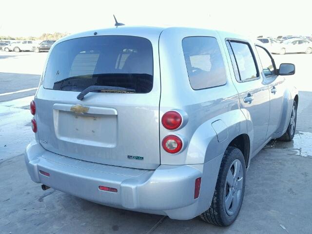 3GNBAADB3AS569370 - 2010 CHEVROLET HHR LS SILVER photo 4