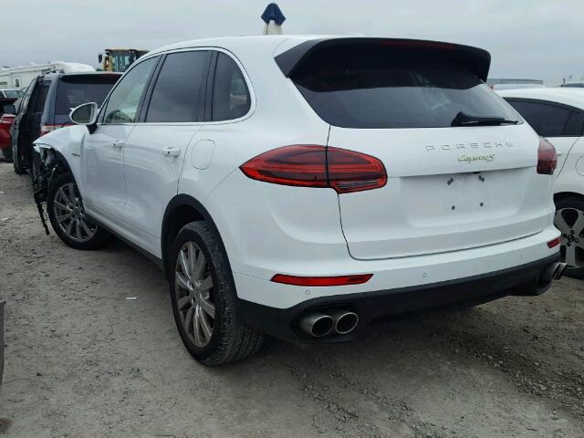 WP1AE2A26GLA58705 - 2016 PORSCHE CAYENNE SE WHITE photo 3