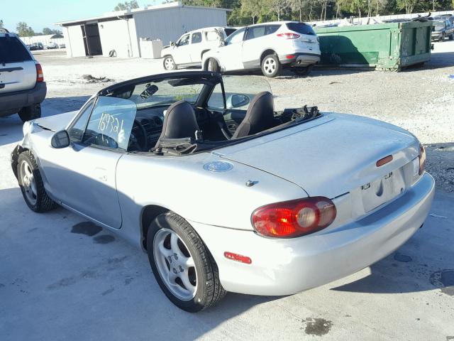 JM1NB353820223510 - 2002 MAZDA MX-5 MIATA SILVER photo 3