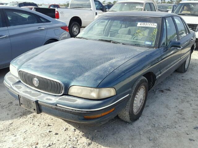 1G4HP52K7WH419303 - 1998 BUICK LESABRE CU GREEN photo 2