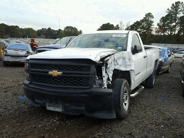 1GCNCPEC8FZ415614 - 2015 CHEVROLET SILVERADO WHITE photo 2