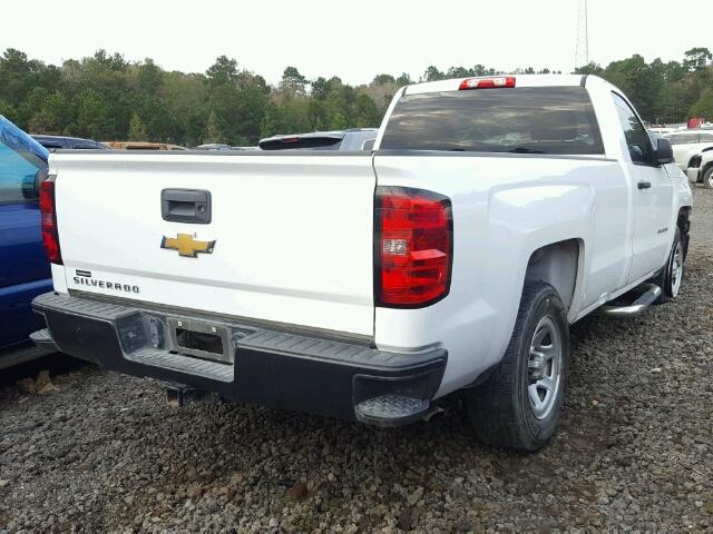 1GCNCPEC8FZ415614 - 2015 CHEVROLET SILVERADO WHITE photo 4