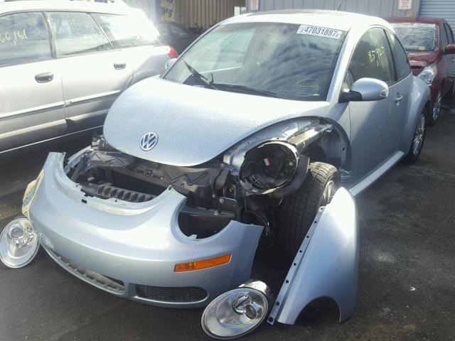 3VWRG3AG3AM012204 - 2010 VOLKSWAGEN NEW BEETLE 蓝色 照片 2