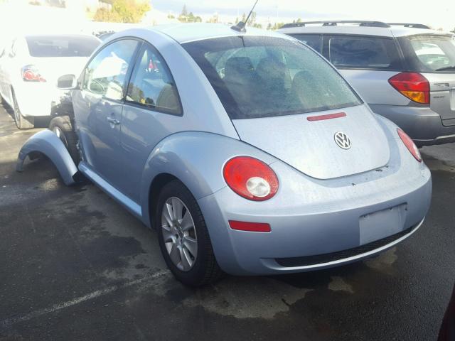 3VWRG3AG3AM012204 - 2010 VOLKSWAGEN NEW BEETLE BLUE photo 3