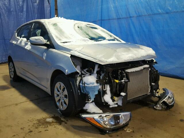 KMHCT5AE4HU344863 - 2017 HYUNDAI ACCENT SILVER photo 1