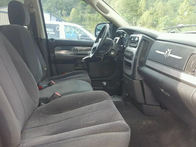 3D7KU28D74G263514 - 2004 DODGE RAM 2500 S შავი ფოტო 5