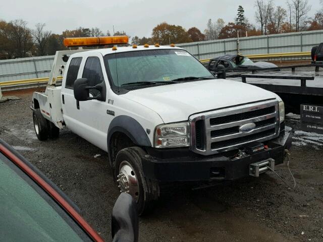 1FDAW57Y06EA74277 - 2006 FORD F550 WHITE photo 1