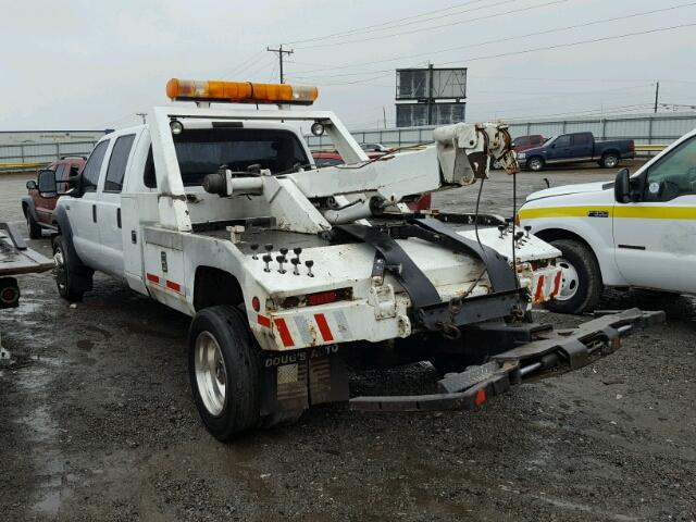 1FDAW57Y06EA74277 - 2006 FORD F550 WHITE photo 3