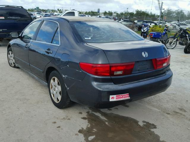 1HGCM56465A140114 - 2005 HONDA ACCORD LX GREEN photo 3