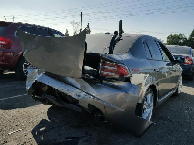 19UUA66237A047748 - 2007 ACURA TL CHARCOAL photo 4