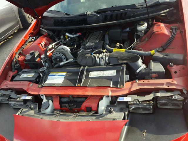 2G1FP22PXV2115456 - 1997 CHEVROLET CAMARO Z28 RED photo 7