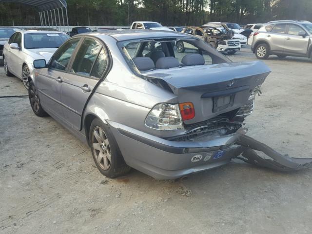 WBAEV33453KR25676 - 2003 BMW 325 I SILVER photo 3