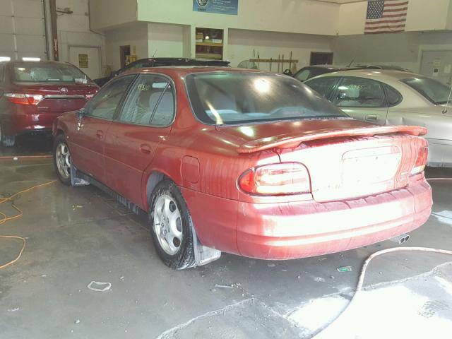 1G3WS52H6XF365536 - 1999 OLDSMOBILE INTRIGUE G RED photo 3