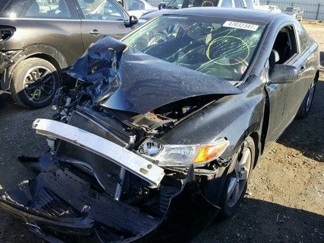 2HGFG12998H525140 - 2008 HONDA CIVIC EXL 黑色 照片 2