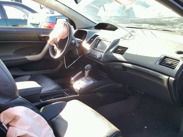 2HGFG12998H525140 - 2008 HONDA CIVIC EXL 黑色 照片 5