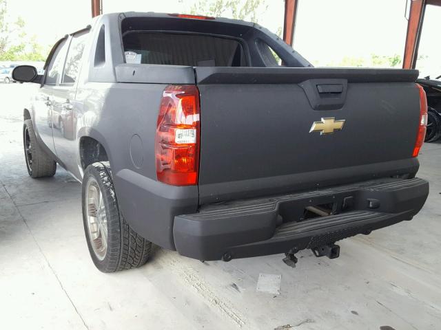 3GNFK12397G244132 - 2007 CHEVROLET AVALANCHE SILVER photo 3