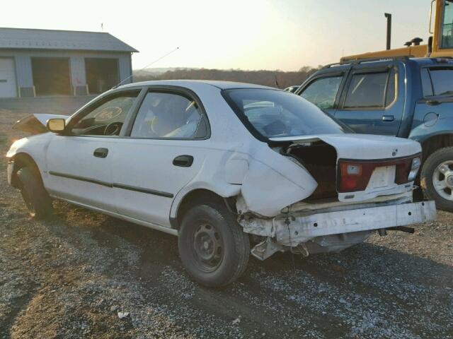 JM1BA1419S0173257 - 1995 MAZDA PROTEGE DX WHITE photo 3