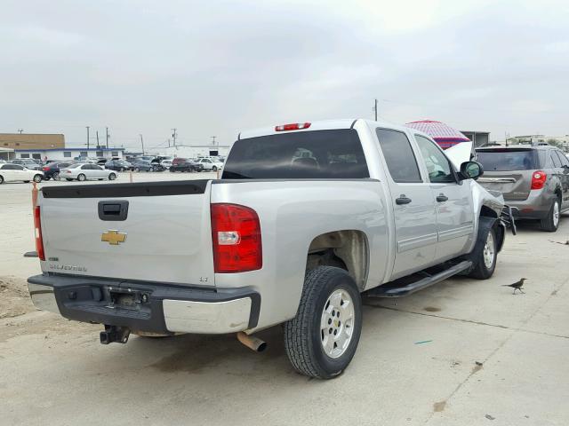 3GCRCSE05AG240189 - 2010 CHEVROLET SILVERADO SILVER photo 4