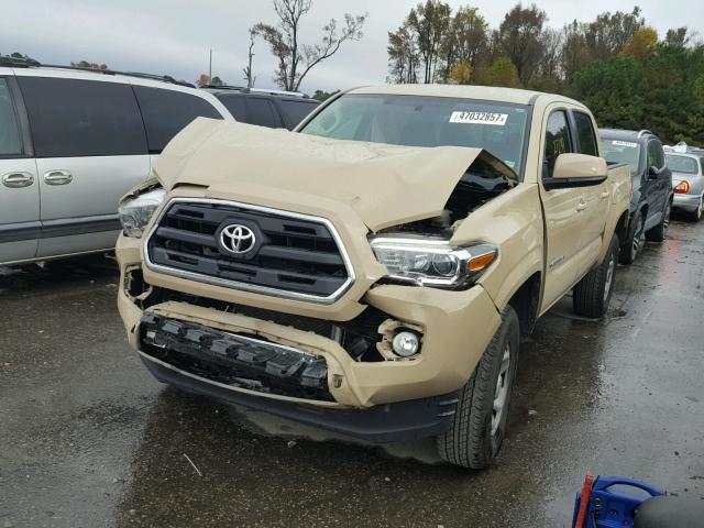 5TFAZ5CN4GX005220 - 2016 TOYOTA TACOMA DOU TAN photo 2