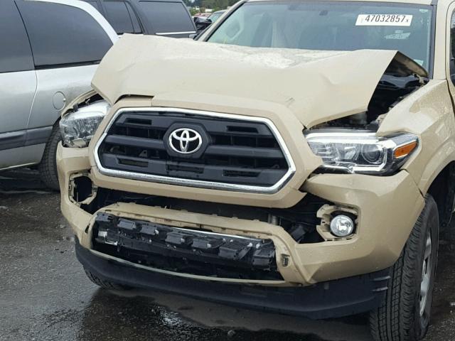 5TFAZ5CN4GX005220 - 2016 TOYOTA TACOMA DOU TAN photo 9