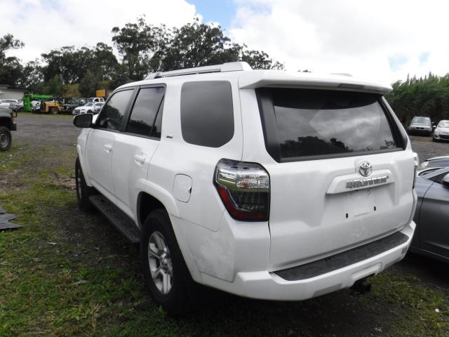 JTEBU5JR0H5430063 - 2017 TOYOTA 4RUNNER SR WHITE photo 3