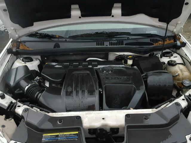 1G1AK55F677283782 - 2007 CHEVROLET COBALT LS WHITE photo 7