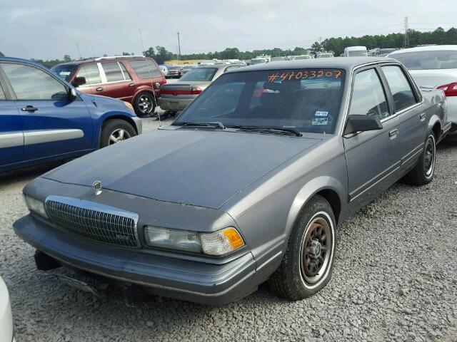 1G4AG55N3P6489062 - 1993 BUICK CENTURY SP GRAY photo 2