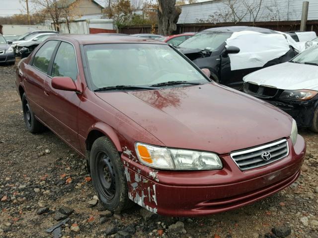 4T1BG22K71U050687 - 2001 TOYOTA CAMRY CE RED photo 1