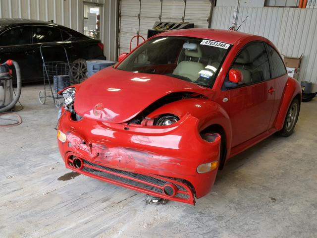 3VWCC21CXXM431202 - 1999 VOLKSWAGEN NEW BEETLE Qırmızı foto 2