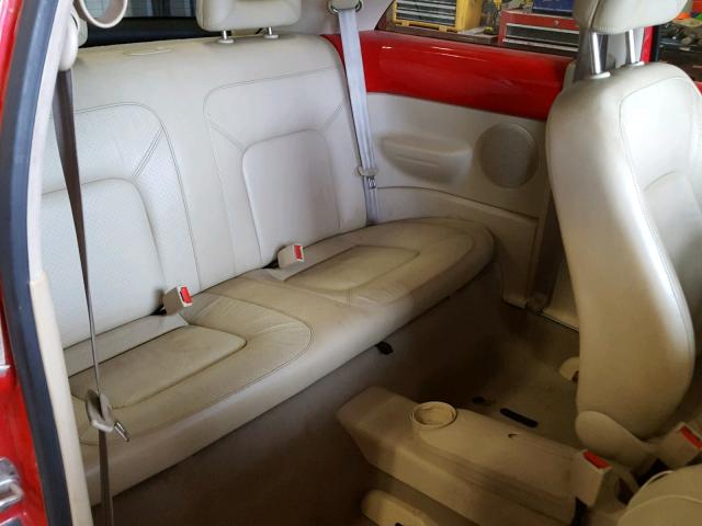 3VWCC21CXXM431202 - 1999 VOLKSWAGEN NEW BEETLE Qırmızı foto 6