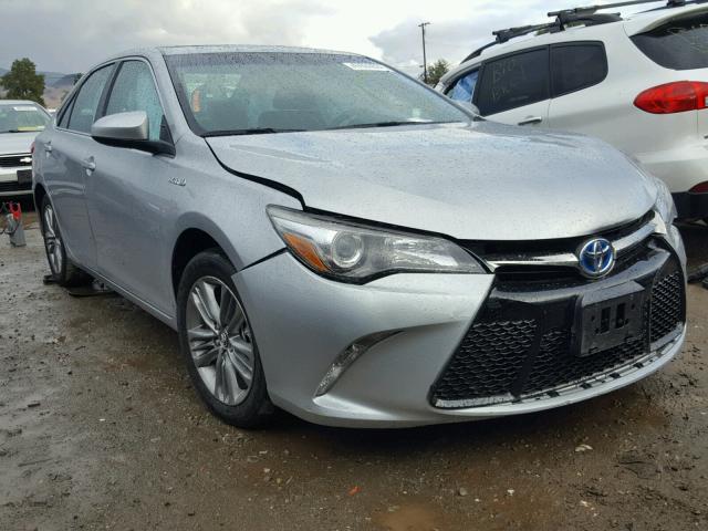 4T1BD1FK4HU206594 - 2017 TOYOTA CAMRY HYBR SILVER photo 1