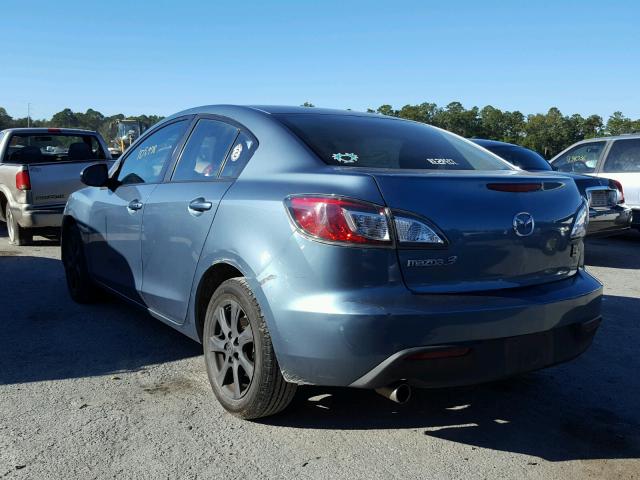 JM1BL1SG7A1272394 - 2010 MAZDA 3 I BLUE photo 3