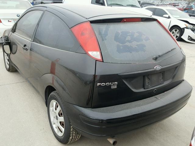 3FAFP31N55R143850 - 2005 FORD FOCUS ZX3 CHARCOAL photo 3