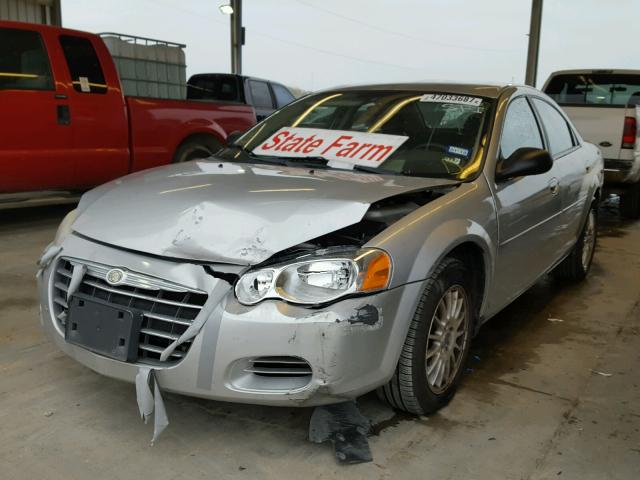 1C3EL56R76N135170 - 2006 CHRYSLER SEBRING TO SILVER photo 2