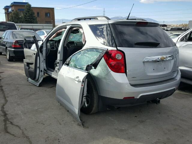 2GNFLNEK9D6152307 - 2013 CHEVROLET EQUINOX LT SILVER photo 3