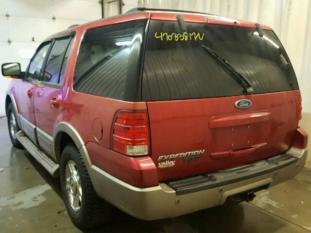 1FMPU18LX3LC61237 - 2003 FORD EXPEDITION RED photo 3