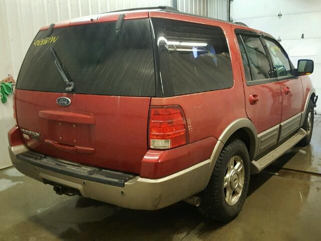 1FMPU18LX3LC61237 - 2003 FORD EXPEDITION RED photo 4