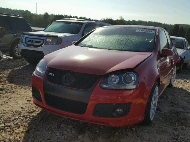 WVWFD71K29W143937 - 2009 VOLKSWAGEN GTI RED photo 2