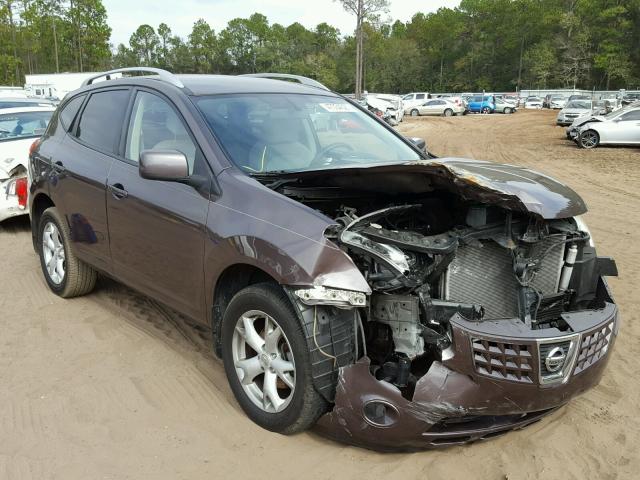 JN8AS58T08W001236 - 2008 NISSAN ROGUE S PURPLE photo 1