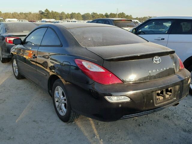 4T1CE30P37U761326 - 2007 TOYOTA CAMRY SOLA BLACK photo 3