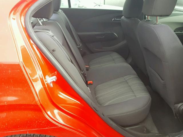 1G1JC5SH3C4184822 - 2012 CHEVROLET SONIC LT 红色 照片 6