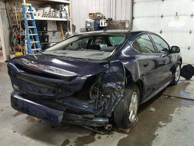 2G2WP552181140978 - 2008 PONTIAC GRAND PRIX ლურჯი ფოტო 4