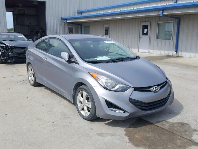 KMHDH6AE1DU010232 - 2013 HYUNDAI ELANTRA CO GRAY photo 1