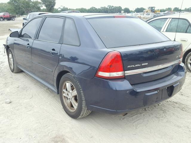 1G1ZT62884F184782 - 2004 CHEVROLET MALIBU MAX BLUE photo 3