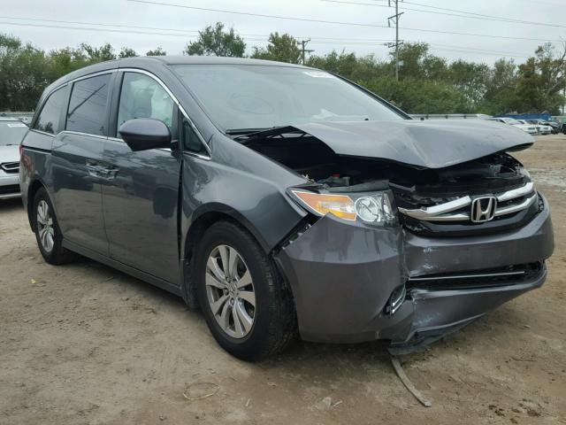 5FNRL5H49EB503506 - 2014 HONDA ODYSSEY EX CHARCOAL photo 1