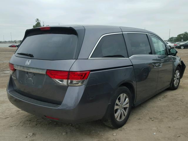 5FNRL5H49EB503506 - 2014 HONDA ODYSSEY EX CHARCOAL photo 4